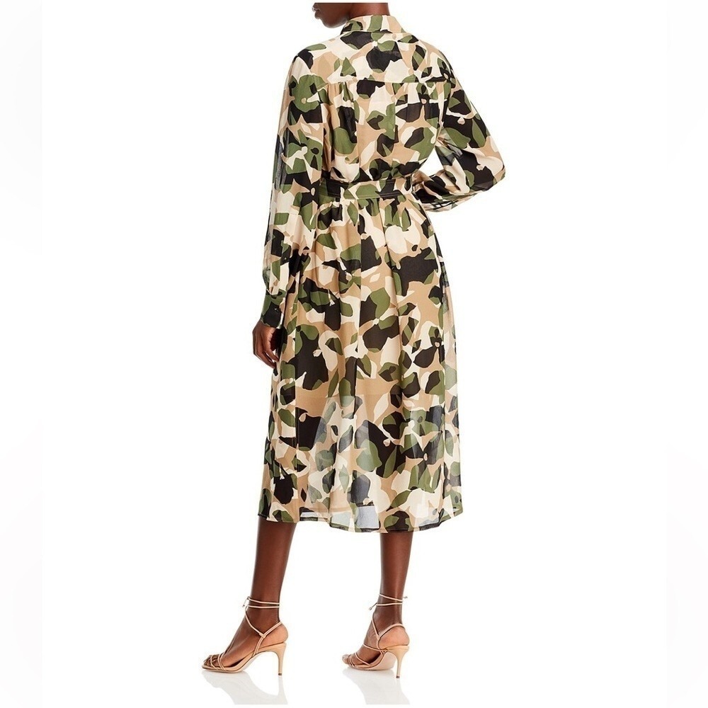 Hugo Boss Dakaria Camo Shirt Dress in Size 10 - NEW! - Picture 2 of 5